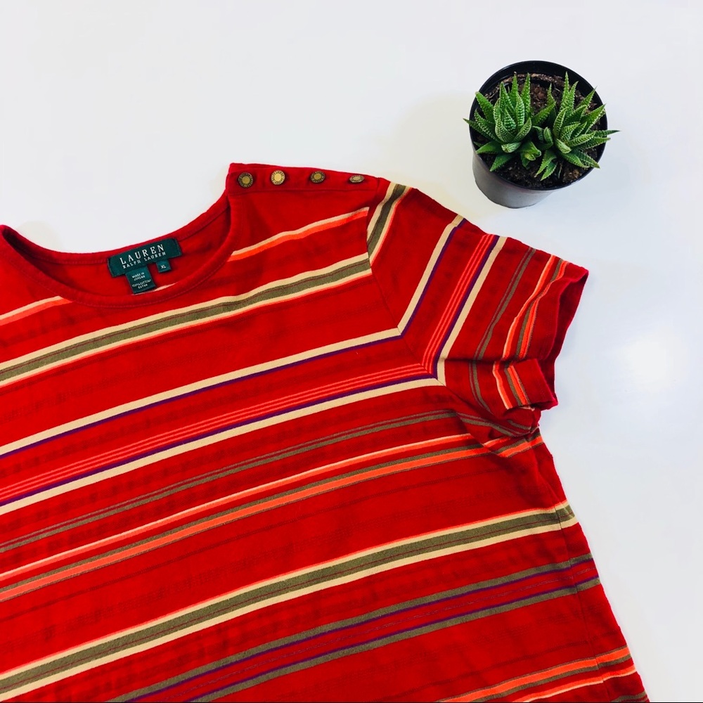 Striped Ralph Lauren tee shirt